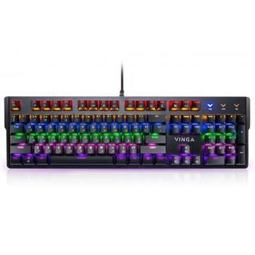 Ігрова клавіатура Vinga KBGM160 black