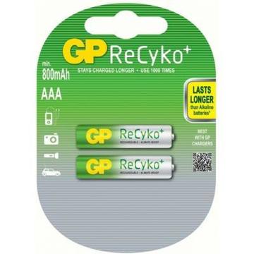 Акумулятор для фото-відеотехніки AAA R03 ReCyko+ 850mAh * 2 GP (85AAAHCB-C2/85AAAHCB-2UEC2)