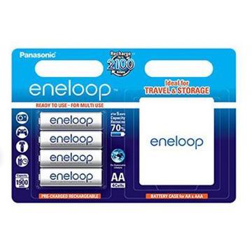 Акумулятор для фото-відеотехніки PANASONIC Eneloop AA 1900mAh NI-MH * 4 + case (BK-3MCCEC4BE)