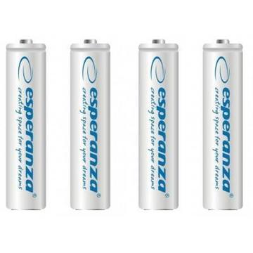 Аккумулятор для фото-видеотехники Esperanza AA 2000mAh Ni-MH * 4 white (EZA104W)