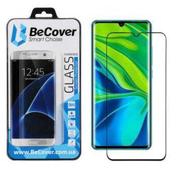 Защитное стекло и пленка  BeCover 3D Curved Edge для Xiaomi Mi Note 10 / CC9 Pro Black (704610)