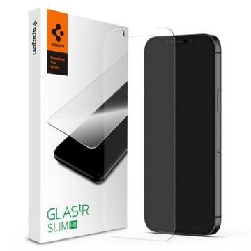 Защитное стекло и пленка  Spigen iPhone 12 Pro Max tR HD(1Pack) (AGL01467)