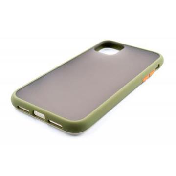 Чохол-накладка DENGOS (Matt) для iPhone 11, Green (DG-TPU-MATT-27)