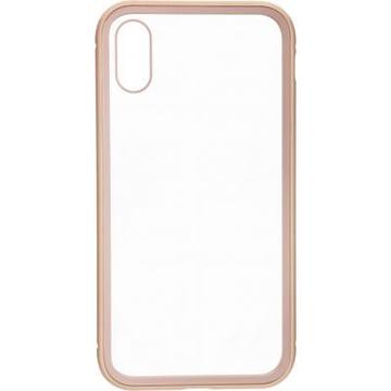 Чохол-накладка Armorstandart Magnetic Case 1 Gen. iPhone XS Clear/Gold (ARM53385)