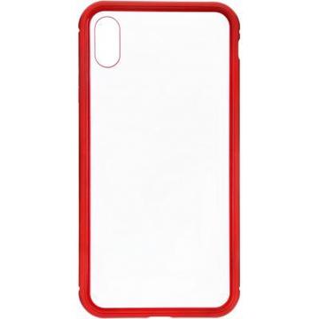 Чохол-накладка Armorstandart Magnetic Case 1 Gen. iPhone XS Max Clear/Red (ARM53391)