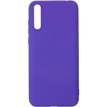 Чохол-накладка DENGOS Carbon Huawei P Smart S, purple (DG-TPU-CRBN-81)