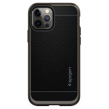 Чехол-накладка Spigen iPhone 12 / 12 Pro Neo Hybrid, Gunmetal (ACS01711)