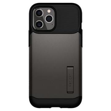 Чохол-накладка Spigen iPhone 12 / 12 Pro Slim Armor, Gunmetal (ACS01524)