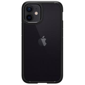 Чехол-накладка Spigen iPhone 12 mini Crystal Hybrid, Matte Black (ACS01543)