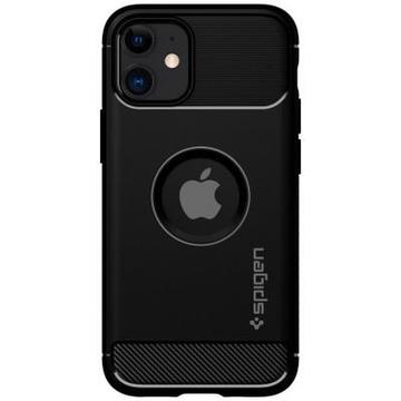 Чехол-накладка Spigen iPhone 12 mini Rugged Armor, Matte Black (ACS01743)