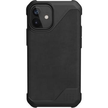 Чехол-накладка UAG iPhone 12 Mini Metropolis LT, Leather Black (11234O118340)