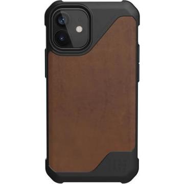 Чехол-накладка UAG iPhone 12 Mini Metropolis LT, Leather Brown (11234O118380)