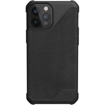 Чехол-накладка UAG iPhone 12 Pro Max Metropolis LT, Leather Black (11236O118340)