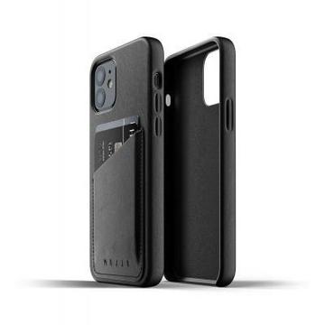 Чохол-накладка MUJJO iPhone 12 / 12 Pro Full Leather Wallet, Black (MUJJO-CL-008-BK)