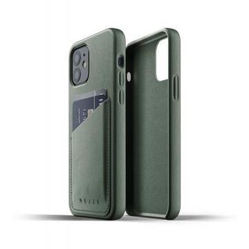 Чохол-накладка MUJJO iPhone 12 / 12 Pro Full Leather Wallet, Slate Green (MUJJO-CL-008-SG)