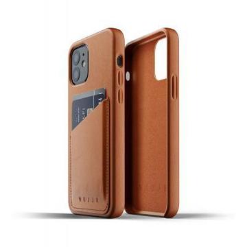 Чохол-накладка MUJJO iPhone 12 / 12 Pro Full Leather Wallet, Tan (MUJJO-CL-008-TN)