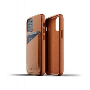 Чохол-накладка MUJJO iPhone 12 Mini Full Leather Wallet, Tan (MUJJO-CL-014-TN)