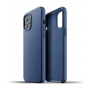 Чехол-накладка MUJJO iPhone 12 Pro Max Full Leather, Monaco Blue (MUJJO-CL-009-BL)