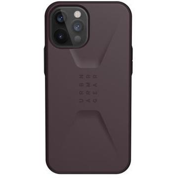 Чехол-накладка UAG iPhone 12 Pro Max Civilian, Eggplant (11236D114949)