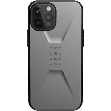 Чехол-накладка UAG iPhone 12 Pro Max Civilian, Silver (11236D113333)