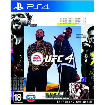 Гра Sony PS4 UFC 4 [Blu-Ray диск]