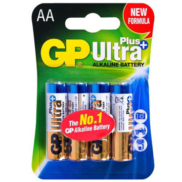 Батарейка GP LR6/AA Ultra Plus Alkaline Blister/2pcs