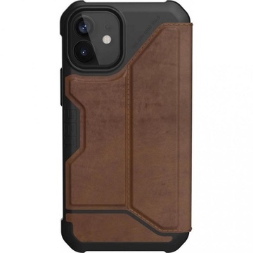 Чохол-книжка UAG iPhone 12 Mini Metropolis Leather Brown