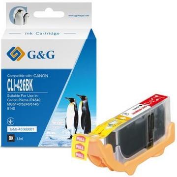 Струйный картридж G&G Canon CLI-426Bk PIXMA iP4840; MG5140/5240/6140/8140
