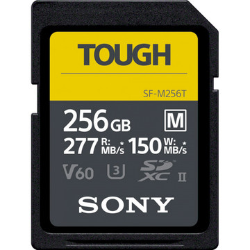 Карта пам'яті  Sony 256GB SDXC C10 UHS-II U3 V60 R277/W150MB/s Tough