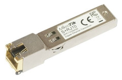 Медіаконвертер MIKROTIK RJ45 SFP+ S+RJ10