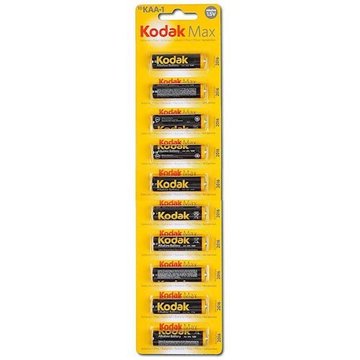 Батарейка Kodak AA bat Alkaline 10шт Max (30953505)