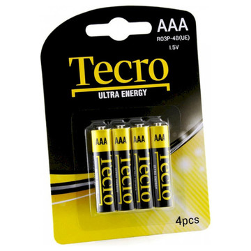 Батарейка Tecro Ultra Energy AAA/LR03 BL