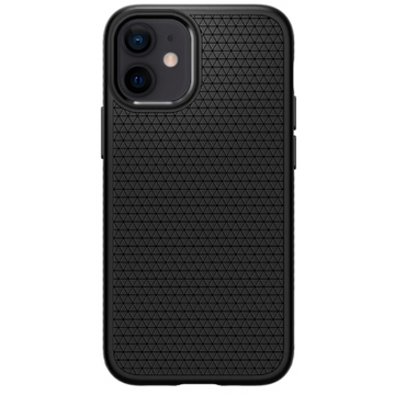 Чохол для смартфона Spigen iPhone 12 mini Liquid Air Matte Black (ACS01744)