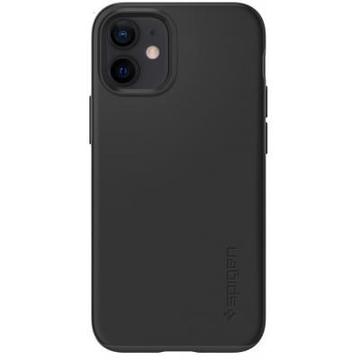 Чохол для смартфона Spigen iPhone 12 mini Case Thin Fit Black (ACS01739)