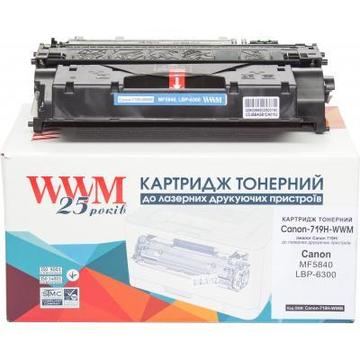 Картридж WWM Canon MF5840 LBP-6300 Black (Canon-719H-WWM)