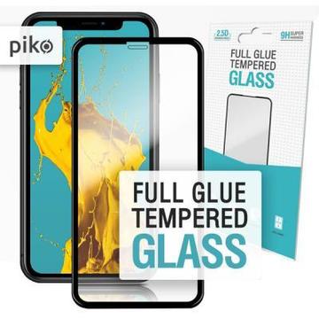 Защитное стекло и пленка  Piko Full Glue iPhone XR/11 black (1283126487330)