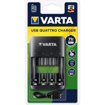 Акумулятор для фото-відеотехніки Varta Value USB Quattro Charger pro 4x AA/AAA (57652101401)