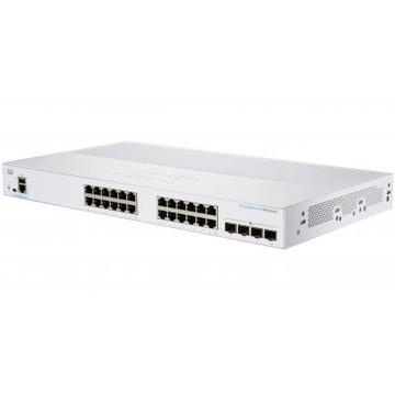 Комутатор Cisco CBS350-24T-4X-EU