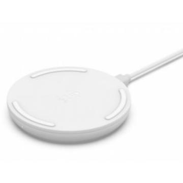 Зарядное устройство Belkin Pad Wireless Charging Qi 10W white (WIA001VFWH)