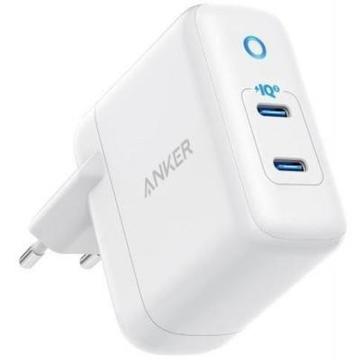 Зарядний пристрій Anker PowerPort III Duo - 18W 2xUSB-С (White) (A2628321)