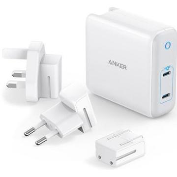 Зарядная станция Anker PowerPort Atom III Duo - 60W 2xUSB-С (White) (A2629H21)