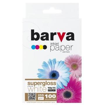 Бумага BARVA 10x15 255 g/m2 PROFI 100л supergloss (R255-265)