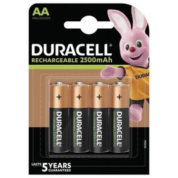 Аккумулятор для фото-видеотехники Duracell AA HR6 2500mAh * 4 (5000394057203 / 5007308)
