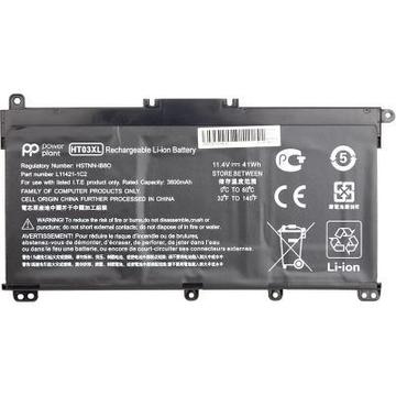 Акумулятор для ноутбука HP 250 G7 (HT03XL HSTNN-LB8M) 11.4V 41Wh PowerPlant (NB461486)