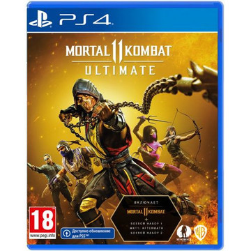 Игра  Sony PS4 Mortal Kombat 11 Ultimate Edition [Blu-Ray диск]