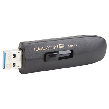 Флеш пам'ять USB TEAM 32 GB C186 USB 3.1 Black (TC186332GB01)