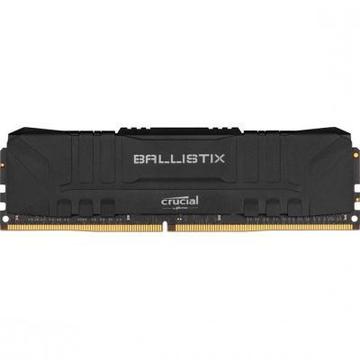 Оперативна пам'ять MICRON DDR4 8GB Ballistix Black MICRON (BL8G26C16U4B)
