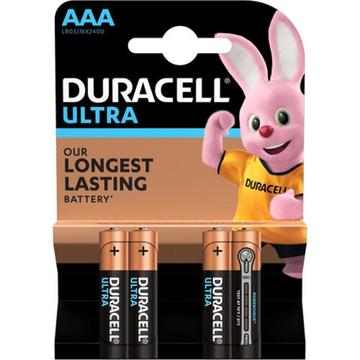 Батарейка Duracell Ultra Powercheck AAA/LR03 BL 4шт