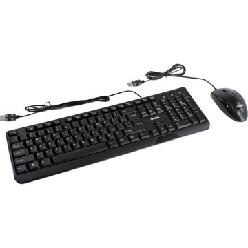 Комплект (клавиатура и мышь) Sven KB-S330C Black USB