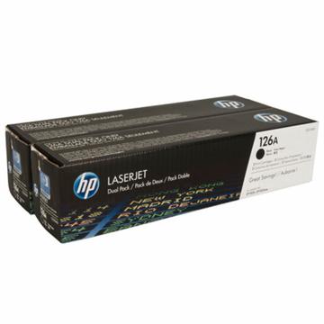 Картридж HP CLJ  126A Black Dual Pack CP1025 (CE310AD)